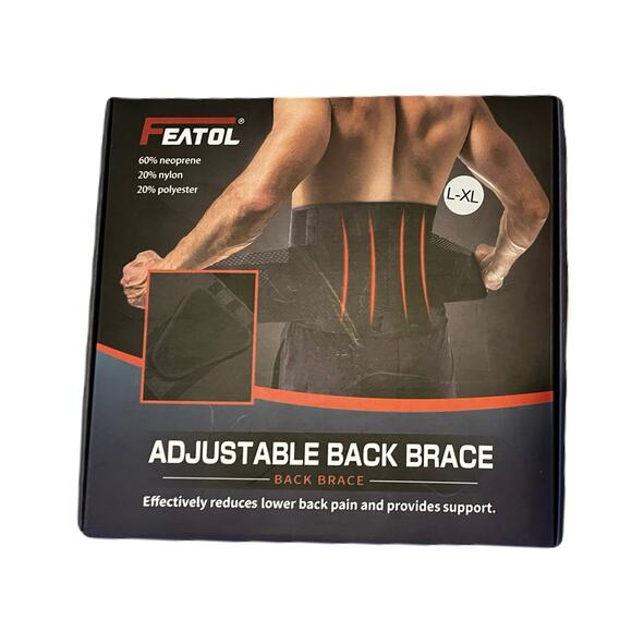 Adjustable Back Brace Brand New - Picture 1 of 2